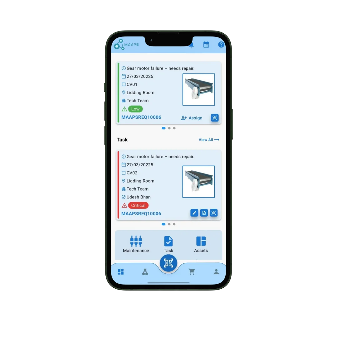 Mobile App – MAAPS CMMS