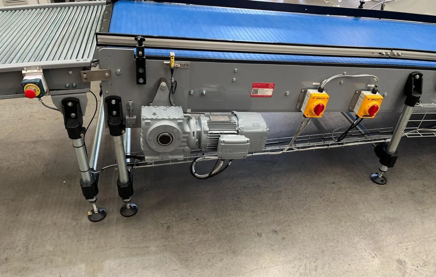 Drive and isolators on the line